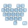 R6FF Heart MOA Profile 1U 1.25U No Engraveds Blank Keycap for Mechanical Keyboards