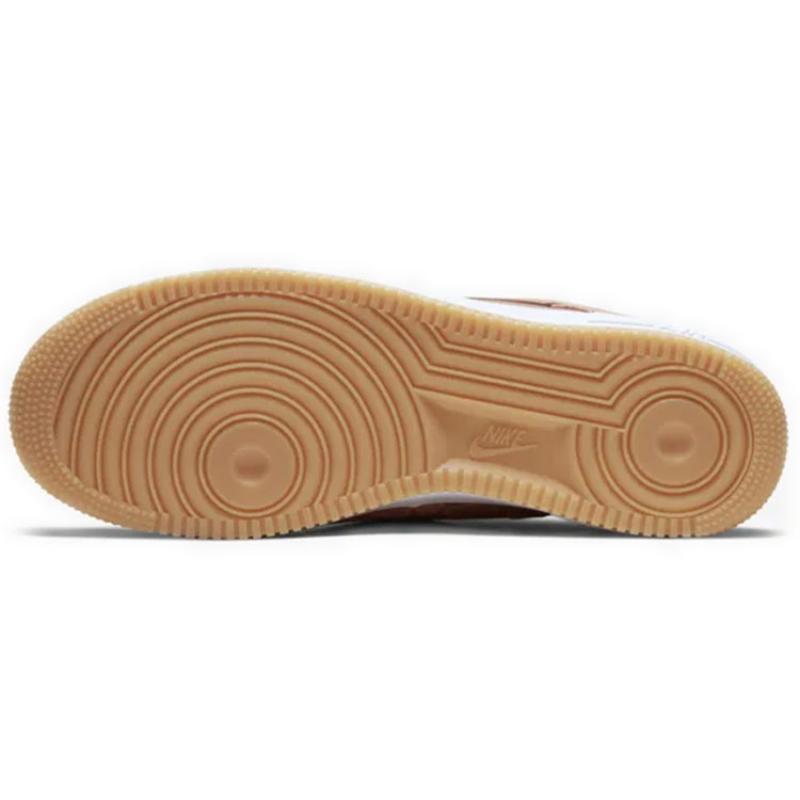 Nike Air Force 1 Low Clot Roségoldene Seide Normale Box Sneakers CJ5290-600