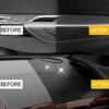 Interior Car Care & Exterior Plastic Restorer - Glossy Black Liquid Wax for Leather, Bumper, Wheels - Scratch Repair, Shine Enha