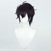 Ittetsu Saeki Cosplay Wig, Dark Purple, Heat-Resistant, Perfect for Costumes, Halloween, Events, and Photoshoots