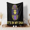 1pc Blanket Omega Psi Phi logo1 Print Design, Lightweight Blanket for Sofa, Bed- Soft &Warm, Gift for All Seasons like Christmas, Halloween