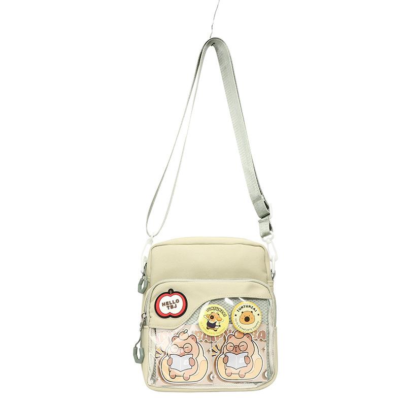 

Women s Small Bag Student Shoulder Bag Girls Crossbody Bag зелёный