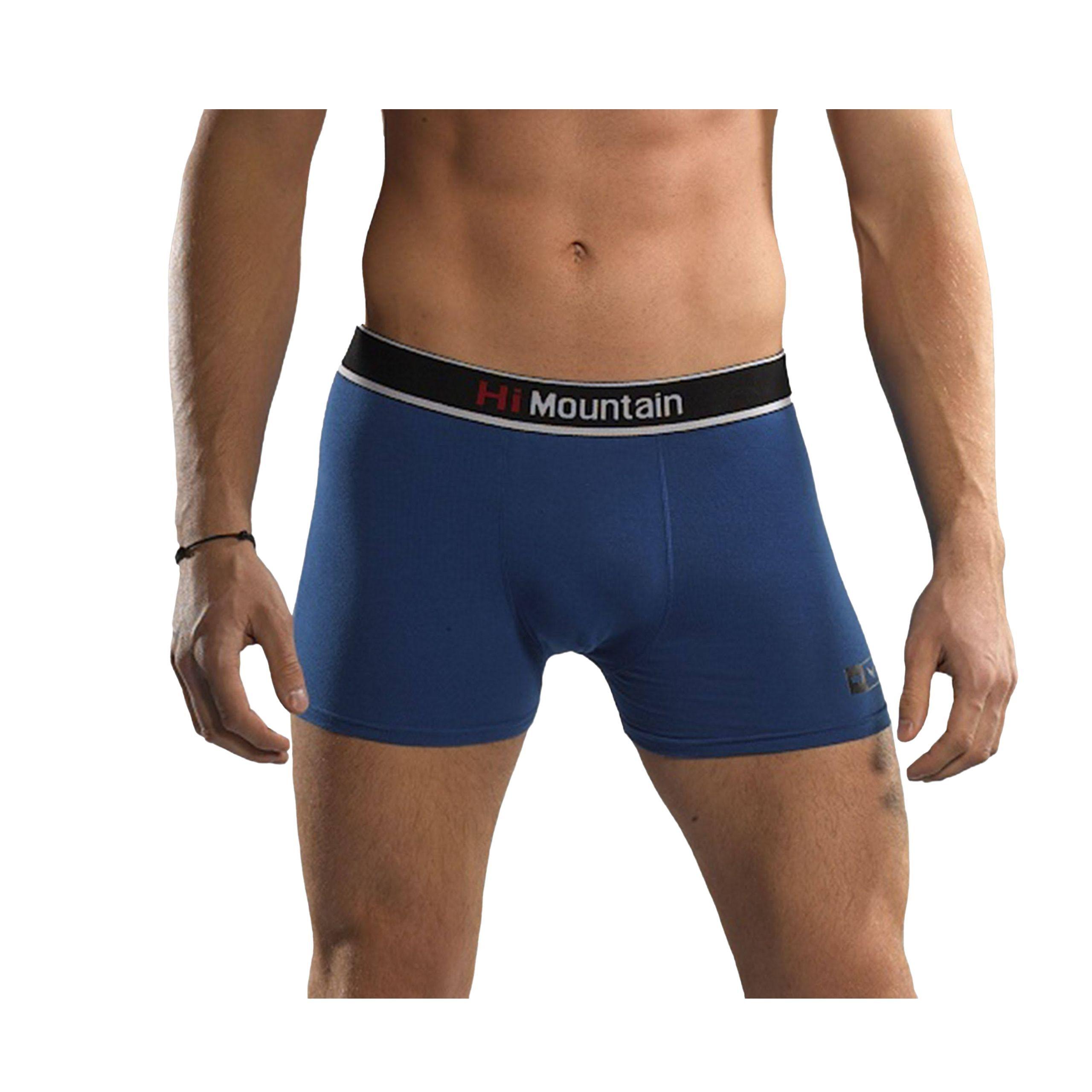 

Мужские боксеры Hi Mountain черные/синие, размер M