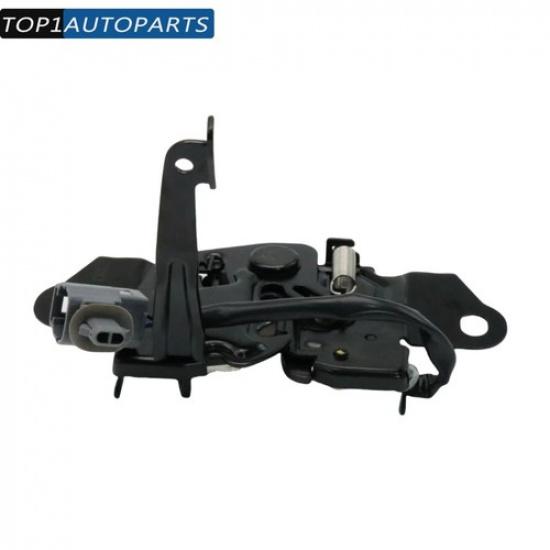 Hood Latch For 2013-16 Mazda CX-5 FITS Models with Alarm System Black Steel US