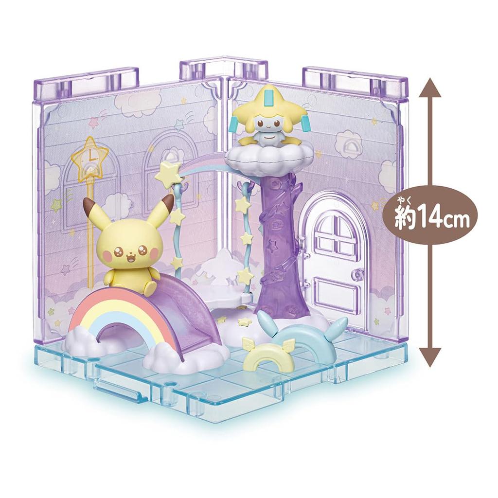 Pokémon PokéPeace House Starry Sky Park Pikachu & Jirachi