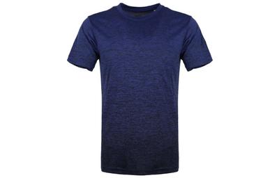 T Shirts Men's Dark Blue Crew Neck Moderate Straight Fit DZ8495