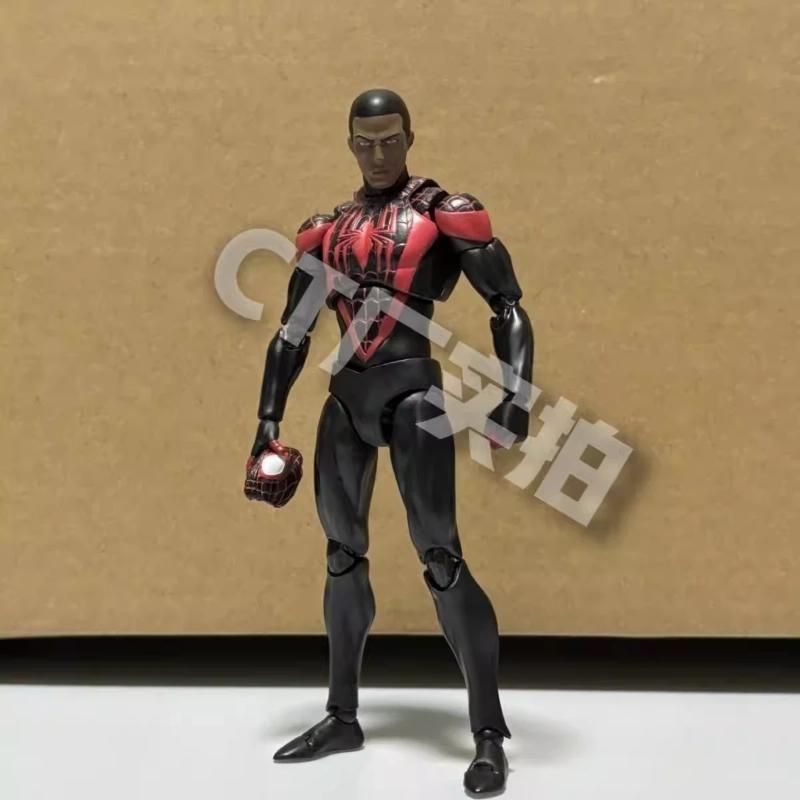 Ct Mafex 147 Venom Action Figure Model Toy 1/12 High-Quality Venom Spiderman Symbiotic Body Figures Collectible Ornaments Gifts