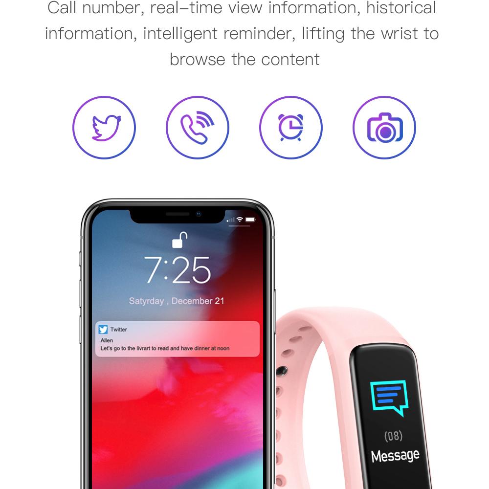 Pulsera inteligente Fitness Trackers Monitor de frecuencia cardíaca Oxímetro  de pulso termómetro de presión arterial reloj inteligente para iPhone  Xiaomi comprar a buen precio — entrega gratuita, reseñas reales con fotos —  Joom
