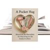 Mini Hairdresser Tools Heart Pocket Hugs for Hairstylists Inspirational with Greeting Card Christmas Thank You Gift for Women Men
