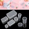 12 Styles Clips Boxes Home Organization Storage Box Pill Storage Supply Craft Bead Holder Jewelry Diamond Container