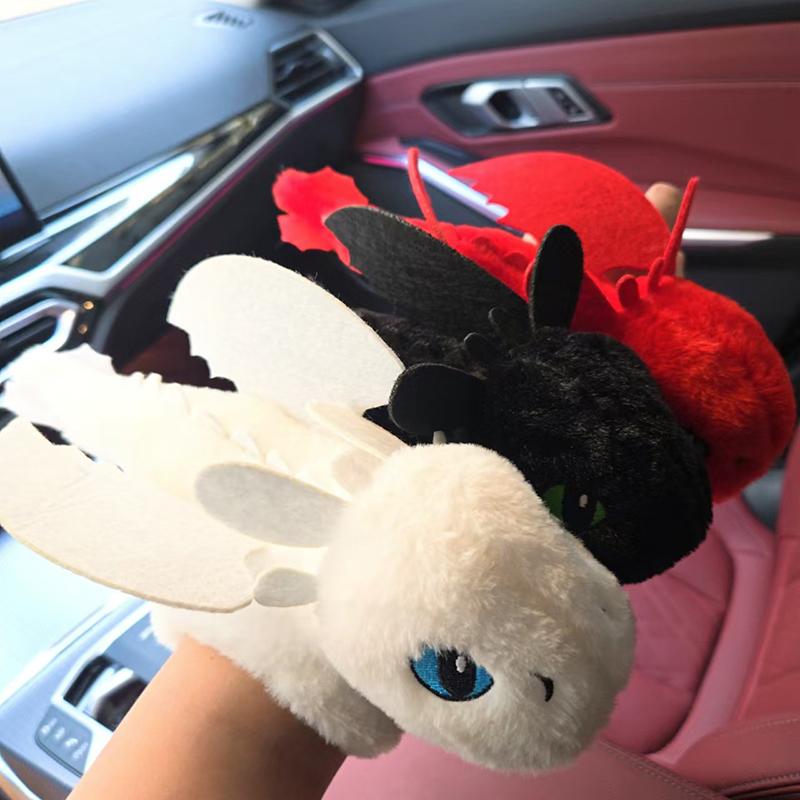 Hayvan Küçük Ejderha Peluş Oyuncaklar Kadınlar İçin Çizgi Film Sevimli Bebek Bileklik Bilezik Çocuk Hediyeleri