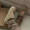 Zhike · Fur integrated snow boots women's new Mary Jane velvet warm Velcro casual fluff cotton shoes