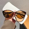 Vintage Cat's Eye Sunglasses for Women Men UV-proof Street Sunglasses Outdoor Driving Travelling  Advanced Sense Sunglasses