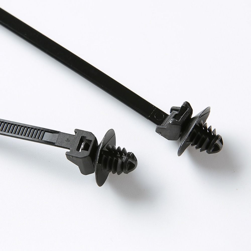 20pcs Self Locking Nylon Cable Ties Wrap Cable Portable Thread Car Nylon Ties Fastening Zip Cable Ties Multifunctional