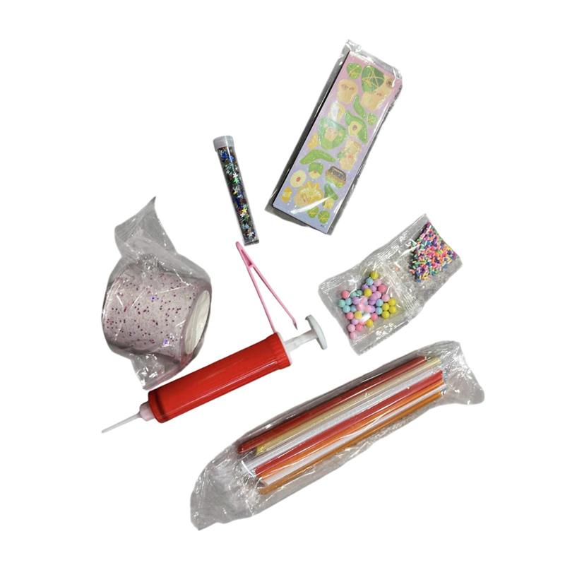 DIY Rękodzieło Robienie Zabawki do Ściskania Dmuchana Taśma do Baniek Niezostawiający Śladów Klej Dwustronny Wielokrotnego Użytku Kolorowa Wysokoprzylepna Nano Taśma