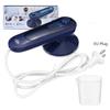 Mini Household Handheld hanging Iron Portable Iron Electric Garment Steamer Manual Ironing Machine Home Travel Fast Heat 30W 7.9"" * 3""