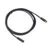 NULYLU Mini XLR Male To Female Microphone Cable 3 Meters 3-Pin Shielded Flexible TPE Audio Extension Compatible with Video Cameras DSLR Black