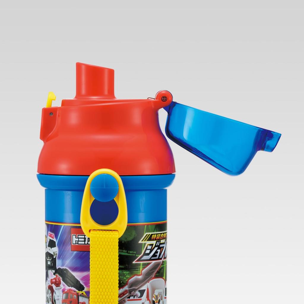 Skater Direct Drinking Water Dishwasher Made In Job Children's Bottle, Plastic, 480ml, One-Push Opening, Safe, Japan, Labor, Boys, PSB5SAN-A