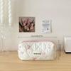 S/M/L Cute Bow Makeup Bag Women Travel Cosmetic Bag Large Cosmetic Holder Case Portable Cosmetic Pouch Toiletry Bag