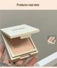 Zhenyan Bare Skin Powder: Brightening Matte, Long-Lasting, Oil-Control, No Caking, Translucent Concealing Setting Foundation for Women.