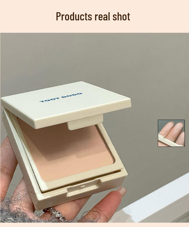 Zhenyan Bare Skin Powder: Brightening Matte, Long-Lasting, Oil-Control, No Caking, Translucent Concealing Setting Foundation for Women.