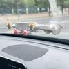 Car Cartoon Phone Holder for Navigation - Creative Air Vent Suction Cup Mount Stand, Rotating Gravity Support Multi-Function Bra