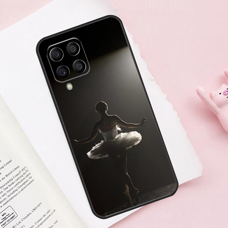 Ballet Ballerina Dancer Case For Samsung Galaxy M52 M32 M12 M13 M53 M51 M31 M11 M14 M34 M54 M16 M36 M56 M15 M35 M55