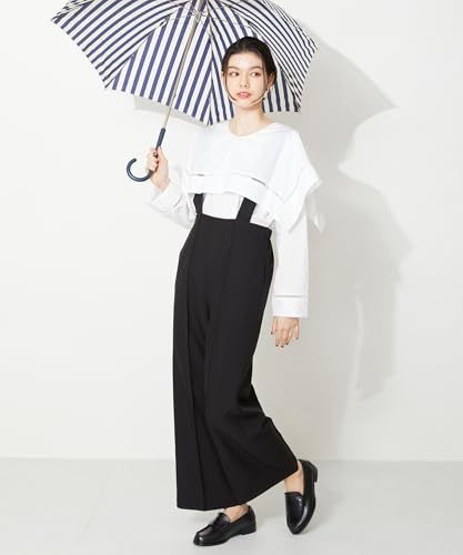 Oriental Traffic R-1020 Damregnloafers, Vattentäta och Vattenavvisande, Platta, Bekväma för Promenader, Pendling och Skola, Svart, Storlek 25,0 c