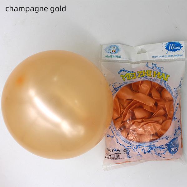 10-Inch Retro Transparent Wedding & Birthday Balloon Set