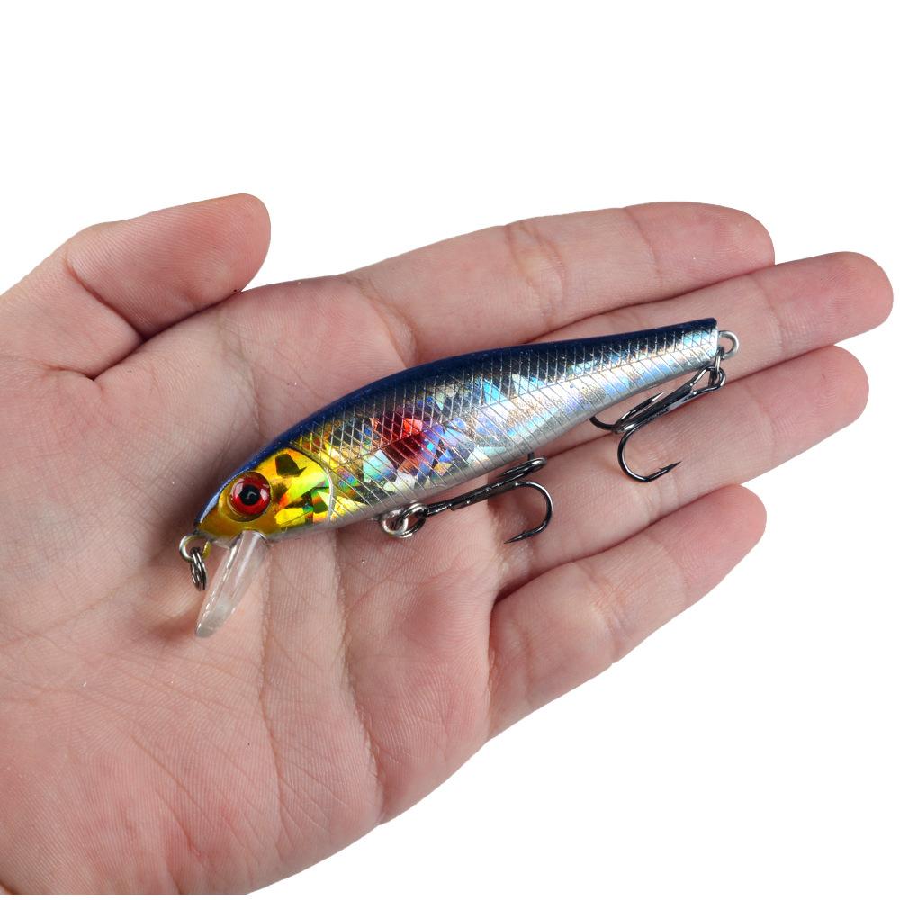New 3D Eyes Bionic Minnow Fishing Lures Baits Artificial Hard Bait Lure Biomimetic Bait Fishing Equipment 8.5cm 9.2g