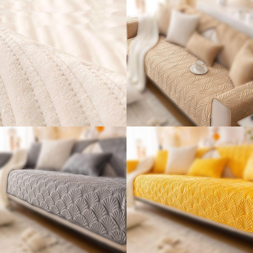 Winter Plush Sofa Cushions Non-slip And Anti-fouling