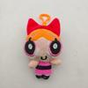 3 uds./lote 10 cm Dibujos Animados Anime Las Supernenas Juguetes de Peluche Lindos Pétalo Burbuja Cactus Muñecos de Peluche Rellenos Regalos para Niños