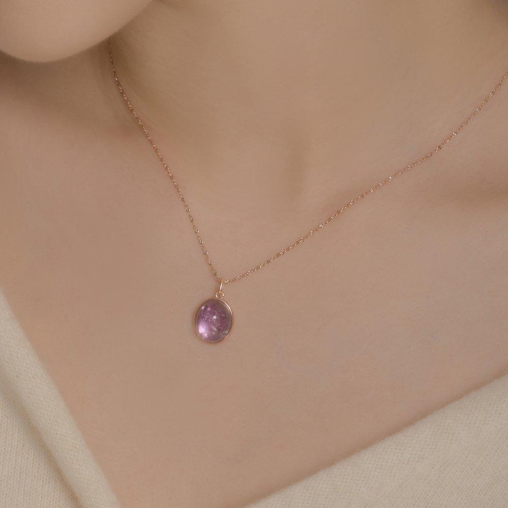 92.5 Silver Glory Crystal Necklace W