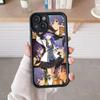 Mushoku Tensei Roxy Mobile Phone Case for iPhone 17 16 15 14 13 12 11 Air Pro Max Plus Thicken TPU Colorful Cover Cover Luxury