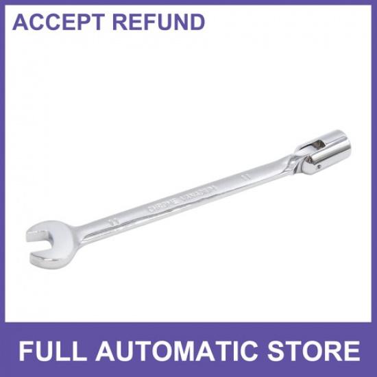 ONE 11mm Swivel Head Combination Socket Spanner Wrench Car Repairing Tool