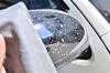Microfiber cloth for glass only 40cm x 40cm 10 pieces Gray Car wash towel Water absorbent Quick drying Cloth cloth Mop rag Window wiper TARO WORKS