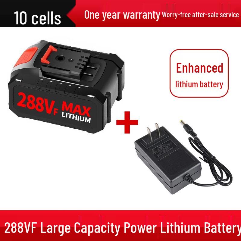 Universal Cordless Drill with Large Capacity Lithium Battery - 21V/36VF/48VF/98VF Electric Screwdriver