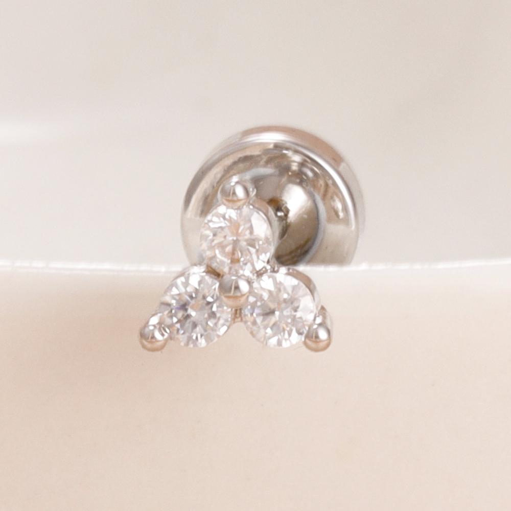 1PC Stainless Steel Star Moon Cartilage Piercing Earrings 18K Gold Plated Helix Tragus Ear Stud Earring Body Jewelry Bijoux Gift