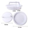 Round Shape Hamburger Press Tool Hamburger Meat Beef Grill Burger Press Patty Maker Mold Meat Tools Dropshipping Kitchen