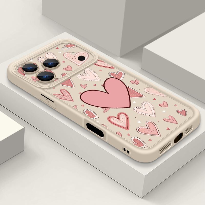 Pin Love Queen Print Case For iPhone 17 Pro Max Case iPhone 16 15 14 13 Pro Max 11 17e 16e Shockproof Bumper Soft Silicone Phone Cover Cases