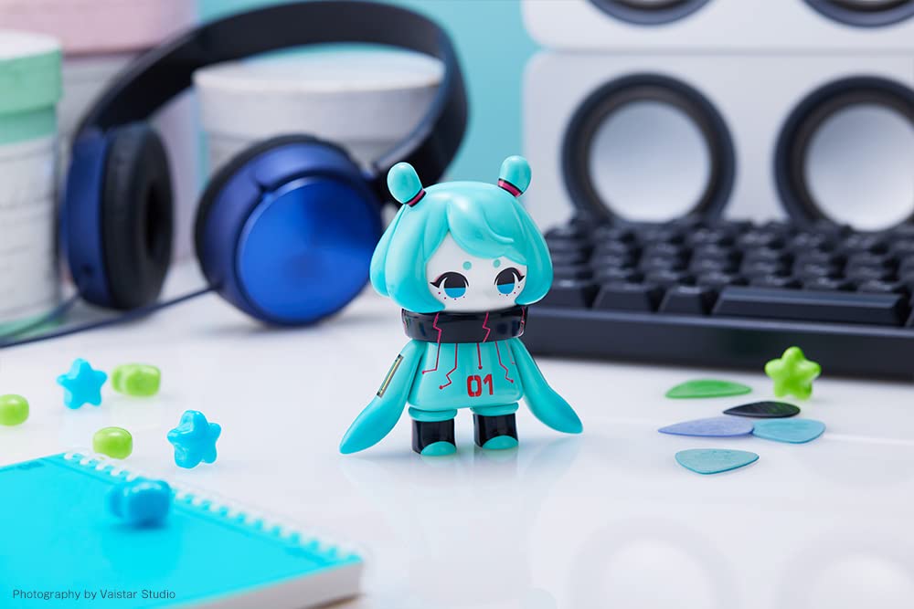 Hinomoto Heavy Industries Ocean Exploration Robot Denshitako 3 Miku Color PVC Painted Movable Figure AF005 No. [Hatsune Ver.] Non-scale