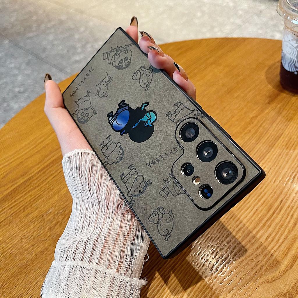 Neuer Laser Shin Start Geeignet für Samsung S24 Ultra Handyhülle Cover S23 Ultra Sturzsicher S22plus