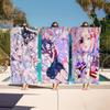 Game N-Needy Girl O-Overdose Microfiber Printed Beach Towel Mountain Climbing Yoga Beach Swimming Running Absorbent Soft Towel