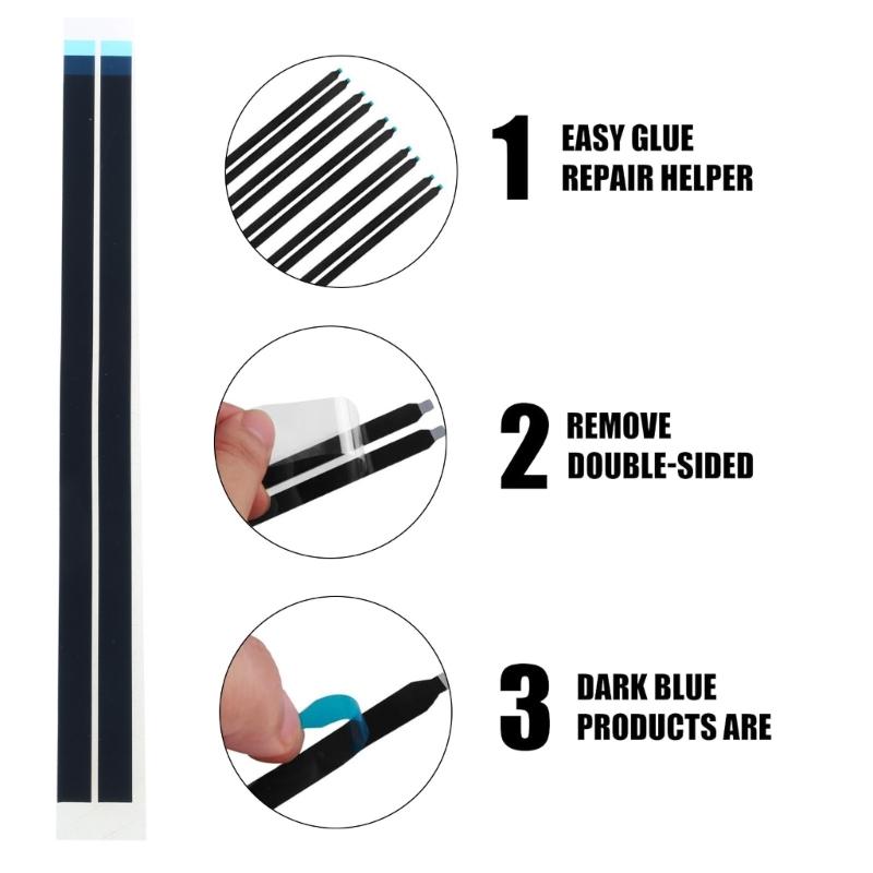 6 Τεμάχια Διπλής Όψης Ταινία Υψηλού Ιξώδους για Αντικατάσταση Οθόνης Laptop για Επισκευές Ηλεκτρονικών και Δημιουργικές Εργασίες