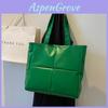Street Style Pu Tote Bag With Grid Pattern And Large Capacity For Daily Use Women