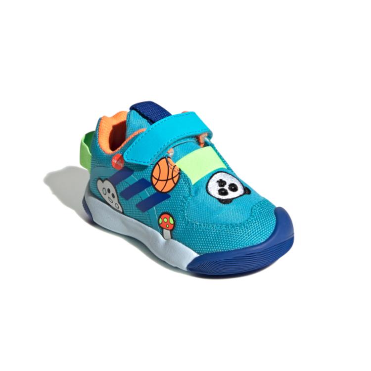 adidas Activeplay I X Cleofus Fabric Low Top Toddler Shoes Blue Infant And Toddler FW8394
