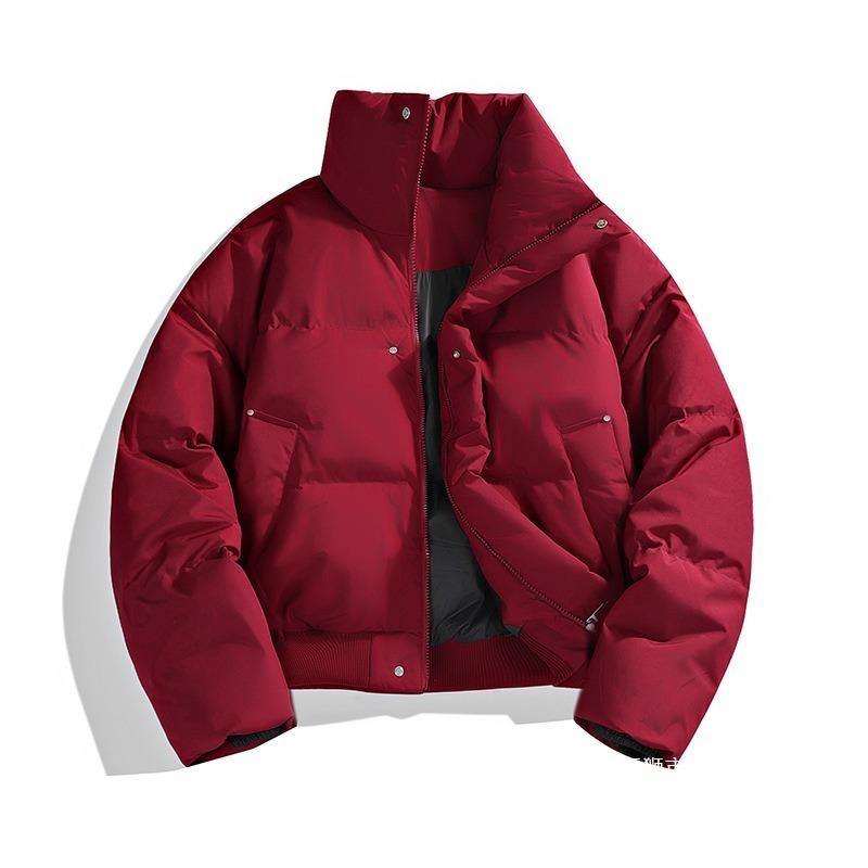 Winter new women's high-quality short cotton-padded clothes, sports trend fashion bread clothes, thickened warm jacket