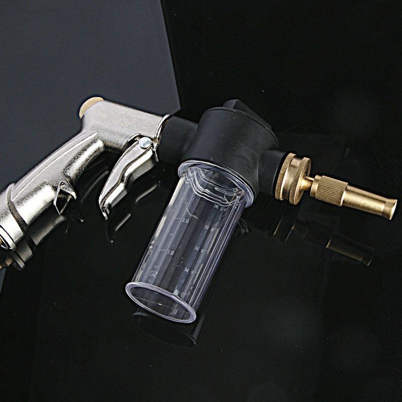 1PC Dysza Piana Pistolet na Wodę Do Mycia Samochodów Domowy Pistolet Na Piankę Galwaniczną Ogród Prysznic Narzędzie