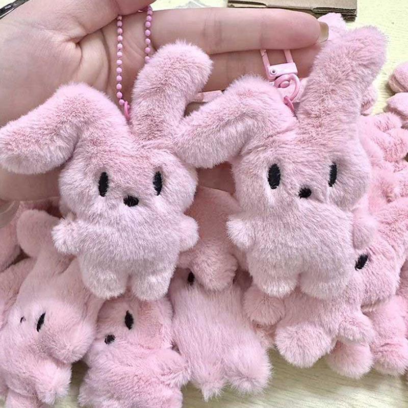 Plush Ins Cute Personality Gift Keychain Student School Bag Couple Pendant Keychain