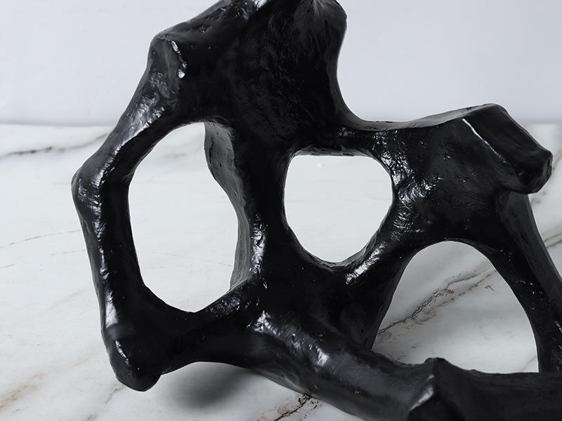Resin Handicraft Abstract Figure Sculpture Skeleton Skeletonized Decorative Figurines Home Decoration Accessories